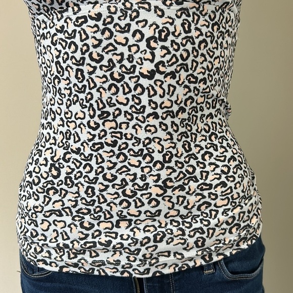 Varley Tank Top Vidora Vest Sleeveless Leopard Printed Sports Shirt Athletic M - Picture 4 of 11
